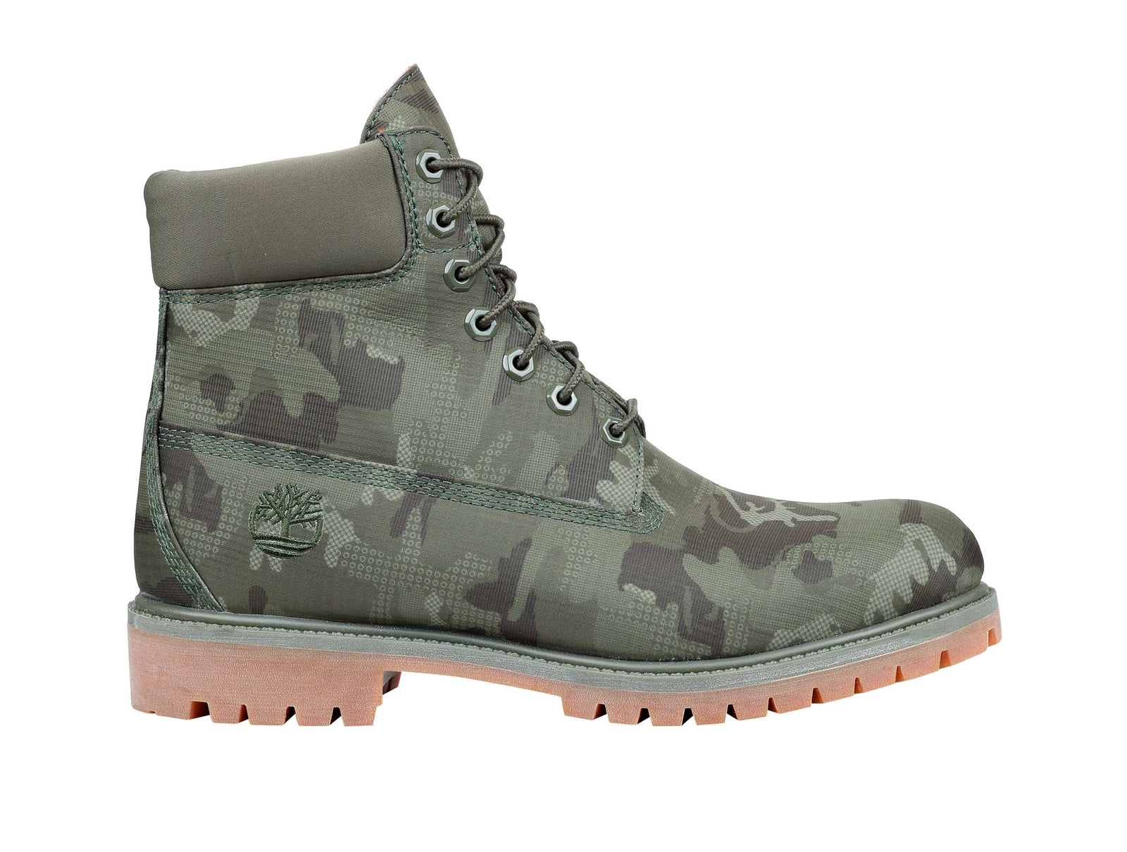 Zapatilla Timberland 6 In Premium Hombre Camo Verde