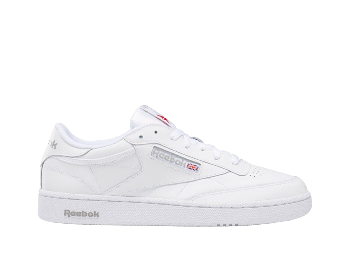 Zapatilla Reebok Club C 85 Cuero Hombre Blanco