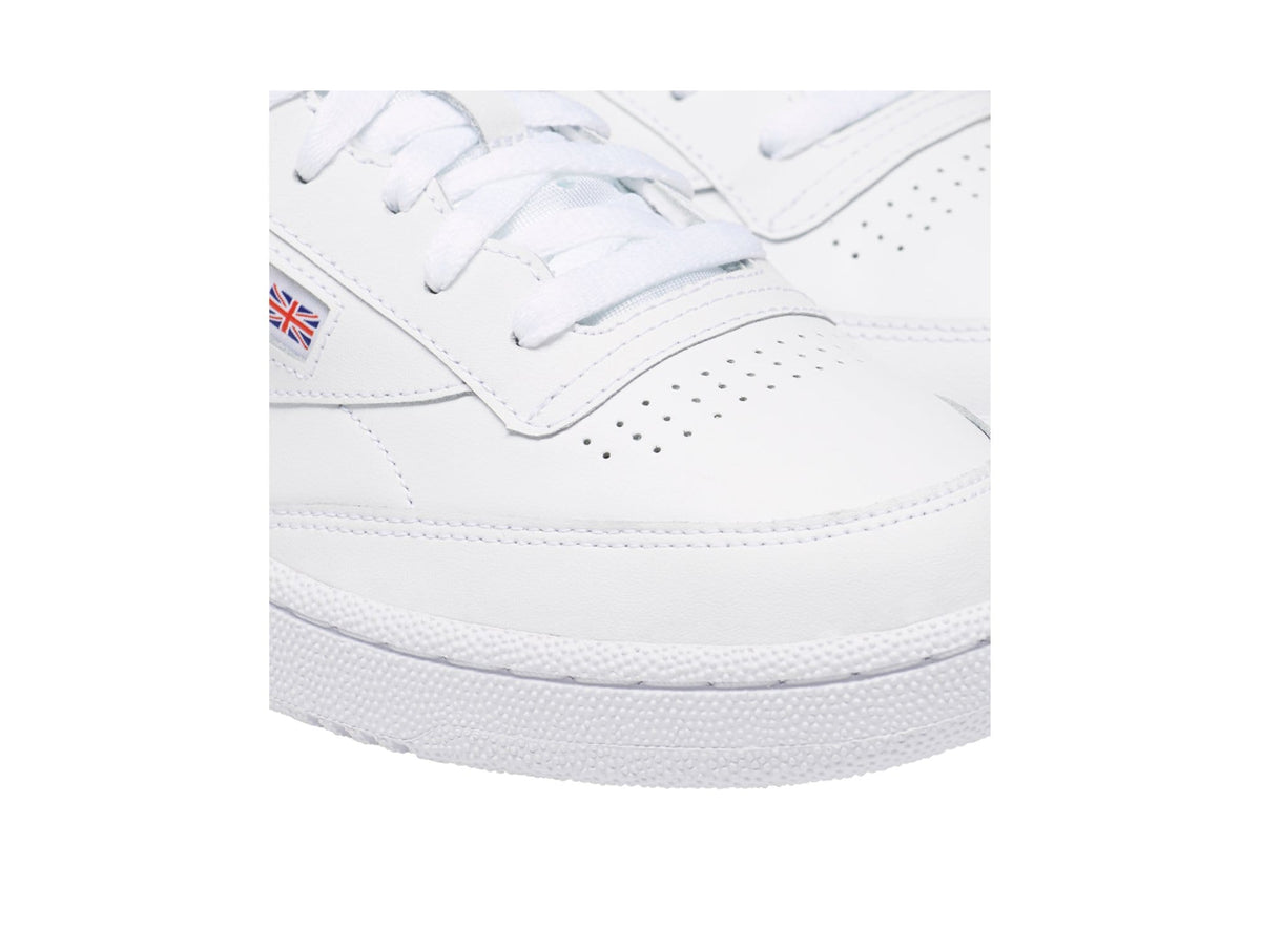 Zapatilla Reebok Club C 85 Cuero Hombre Blanco