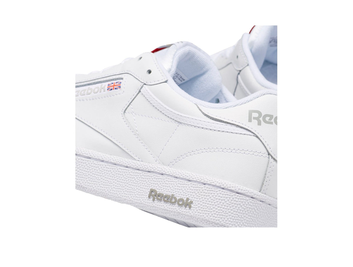 Zapatilla Reebok Club C 85 Cuero Hombre Blanco