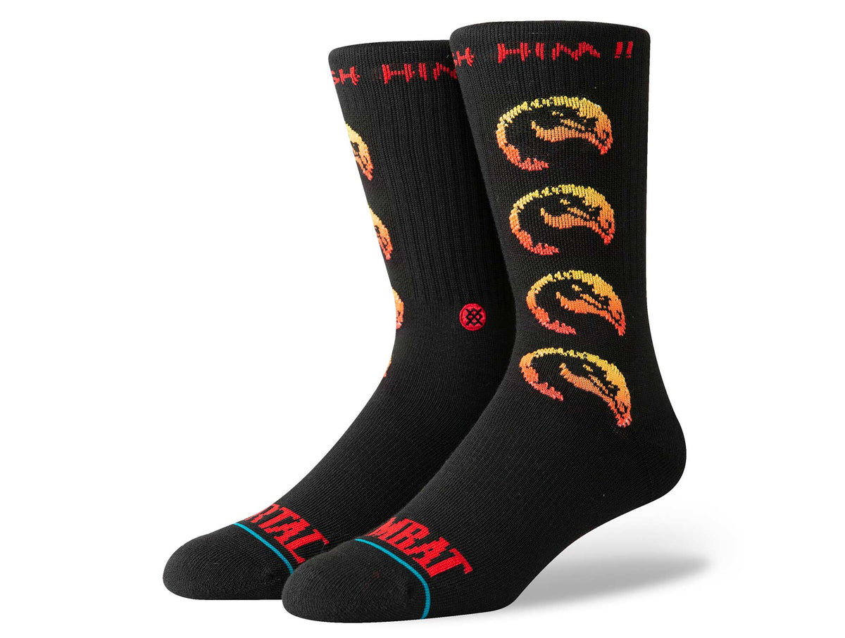 Calcetin Stance Mortal Kombat Finish Him Negro