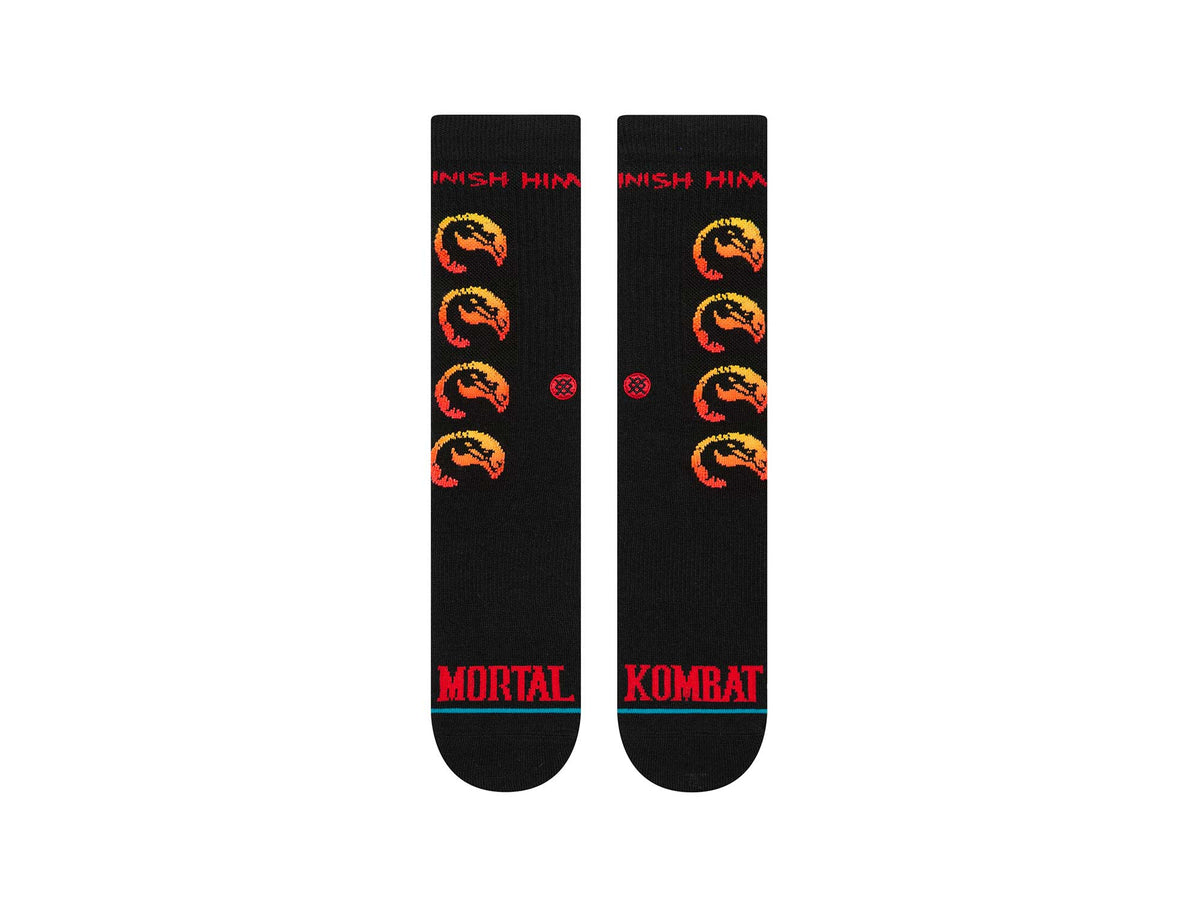 Calcetin Stance Mortal Kombat Finish Him Negro