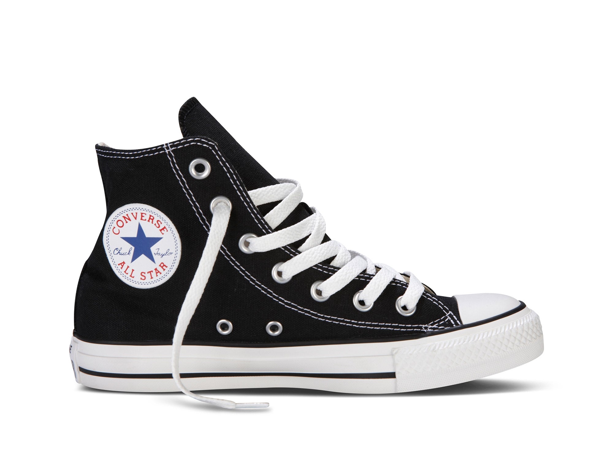Zapatilla Converse Chuck Taylor Hi Classic Hombre Negro Real Kicks