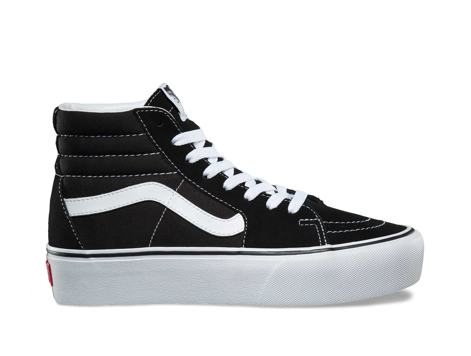 Zapatilla Vans Sk8-Hi Plataforma Mujer Negro