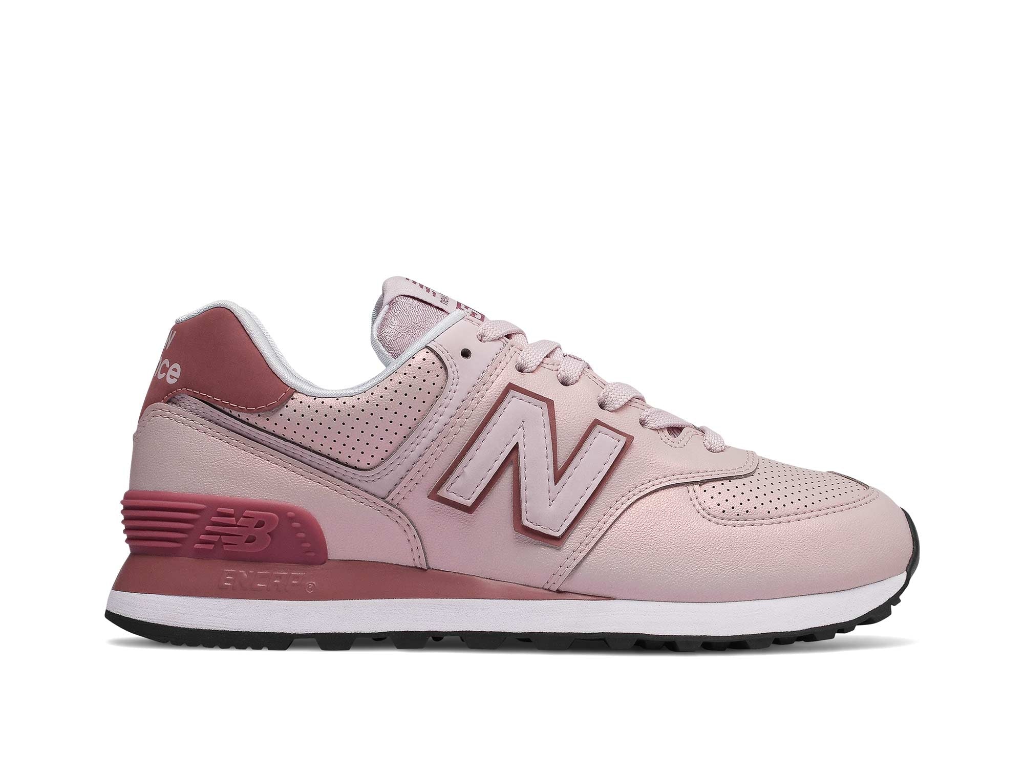 Zapatilla New Balance 574 Mujer Rosado Real Kicks