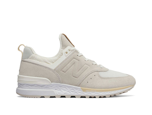 Zapatilla New Balance 574 Sport Mujer Beige Real Kicks